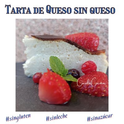 Tarta de queso sin queso-Carolus-cocina